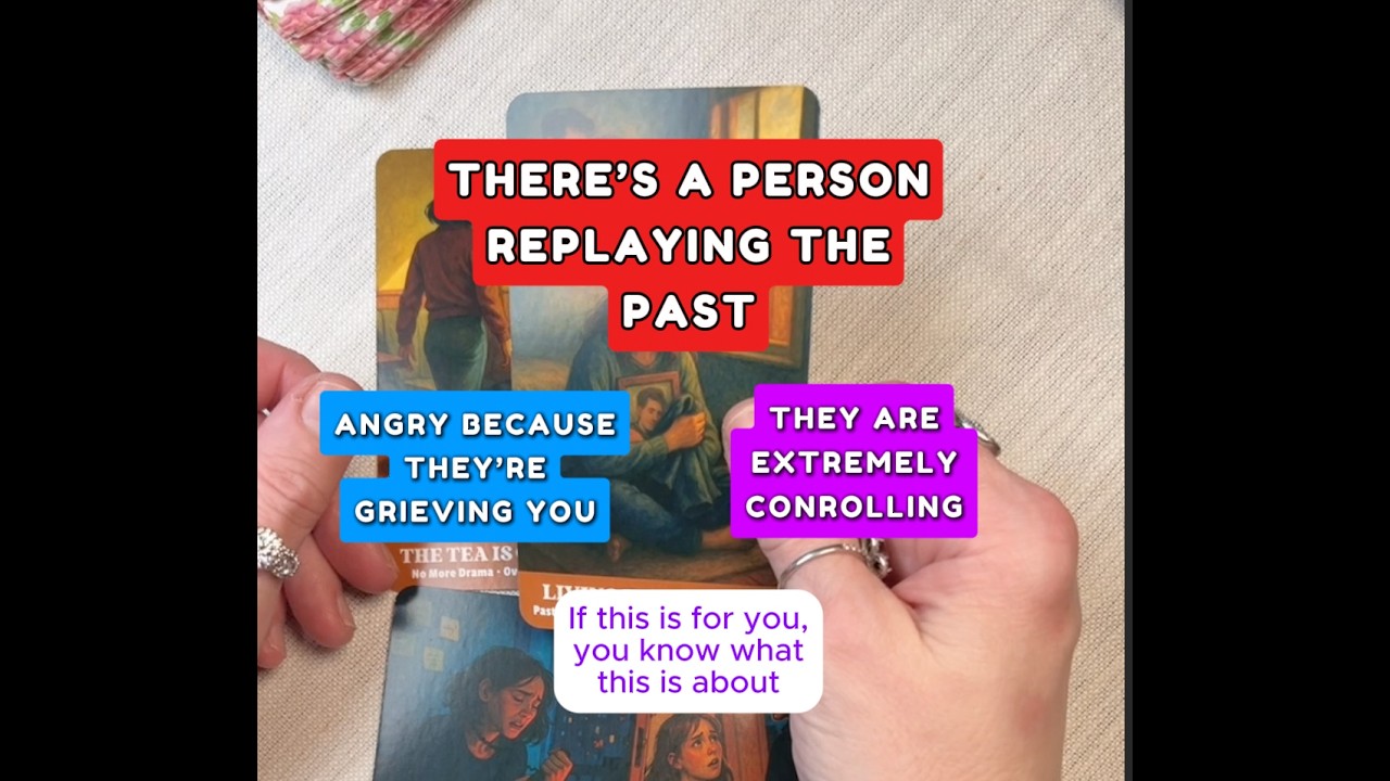 There’s a person replaying the past
