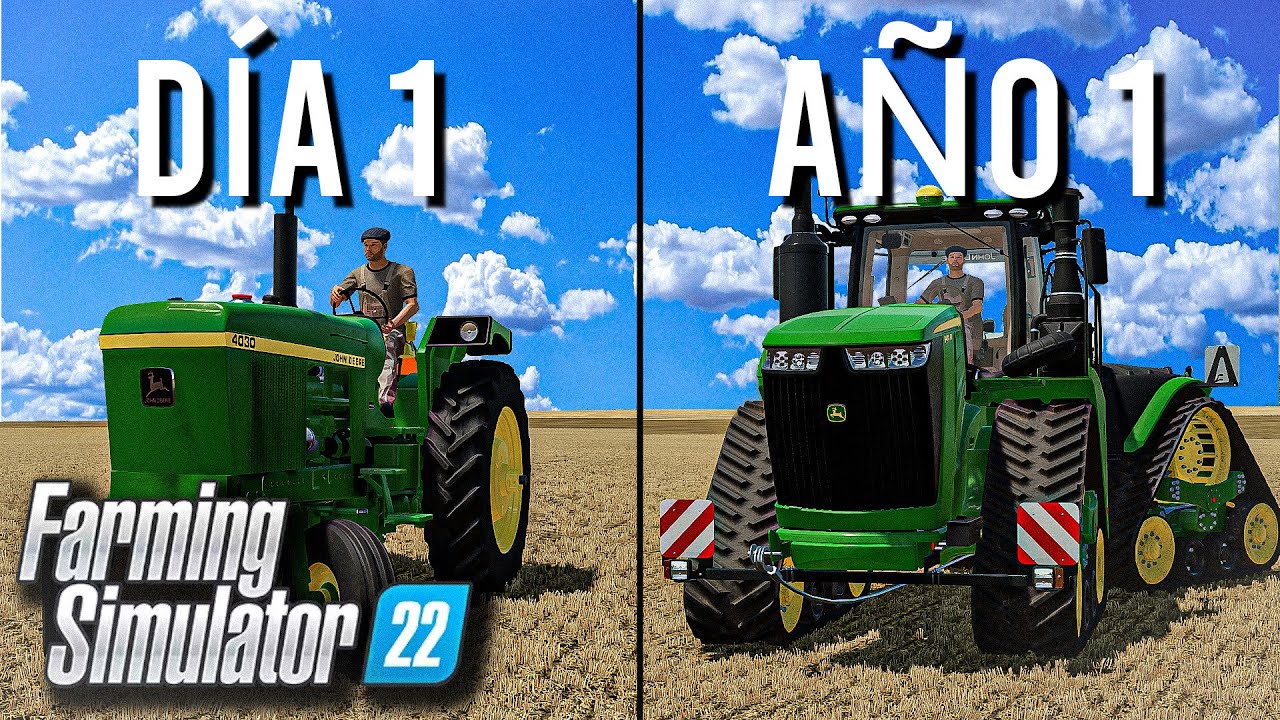 ¿PUEDES hacerte MILLONARIO en UN AÑO con Farming Simulator 22?