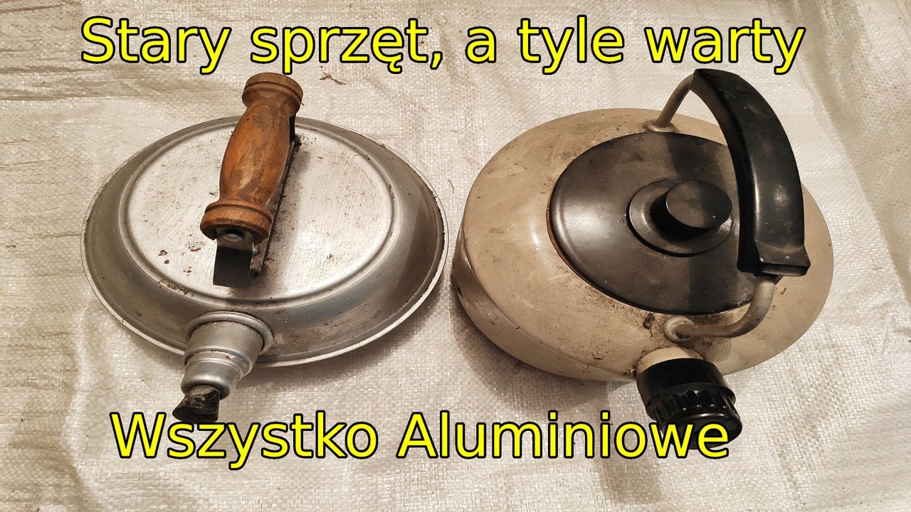 Bardzo Stare czajniki na złom | ile zarobię? Aluminium z czajników i duży zarobek w krótkim czasie