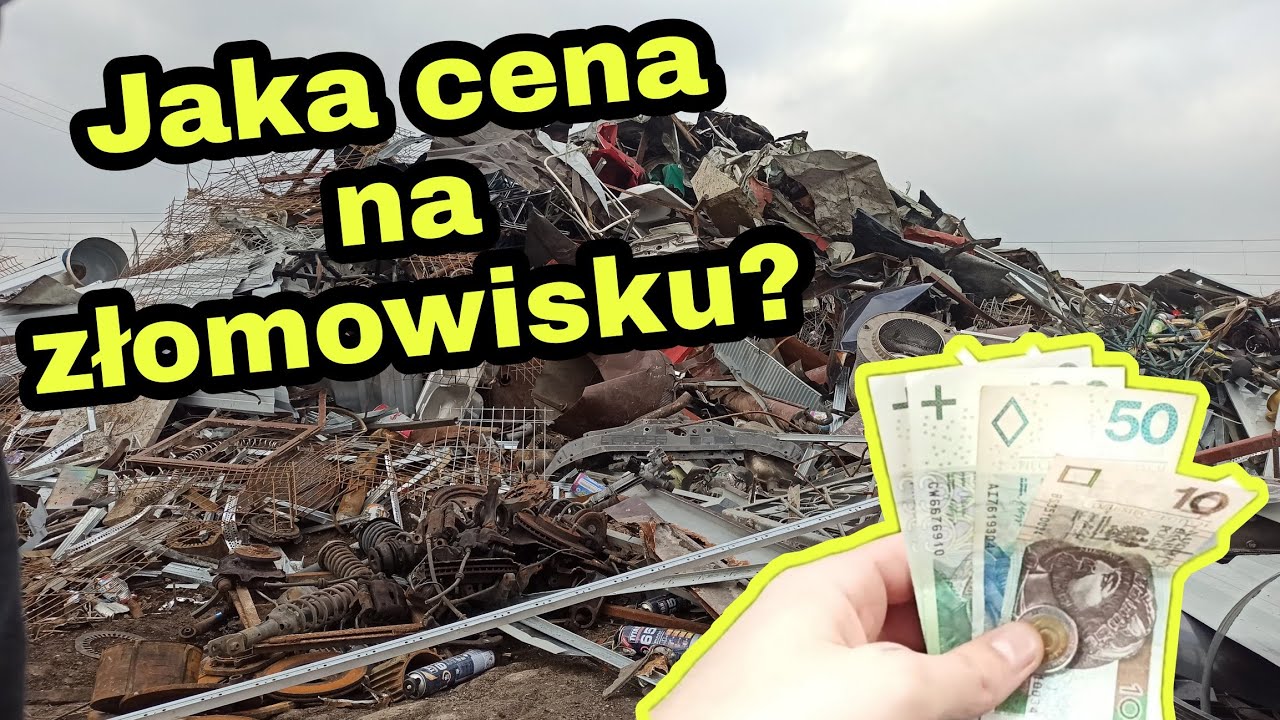 Jakie ceny na złomie? Gruby złom wyjeżdża na ZŁOMOWISKO