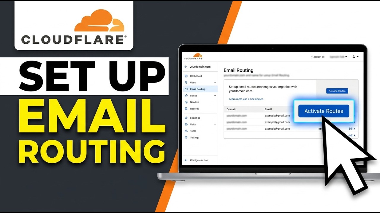 How to Set up Cloudflare Email Routing for Free 2026 (Quick Steps)
