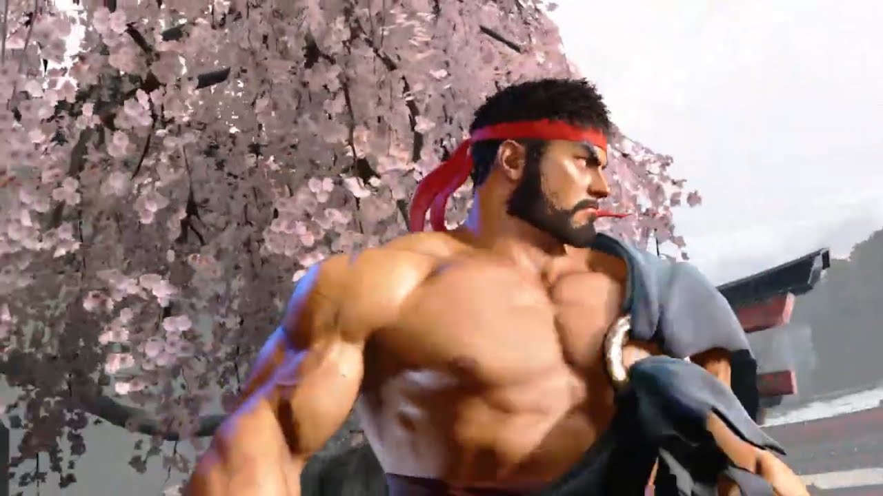 ［3］スト6デモ　リュウVSルーク(CPU:Lv.8)　ストリートファイター6 Street Fighter 6 Demo