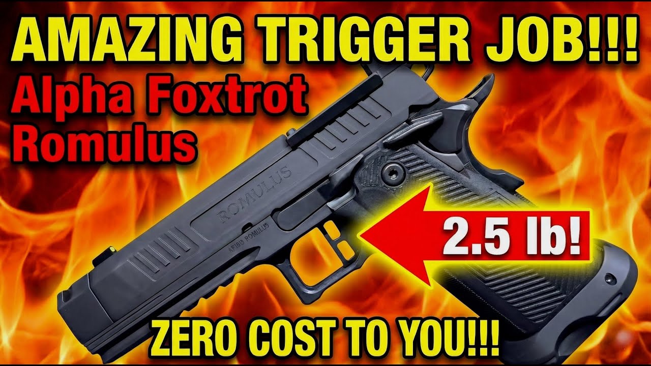 Alpha Foxtrot Romulus - FREE 2.5 lb trigger job!