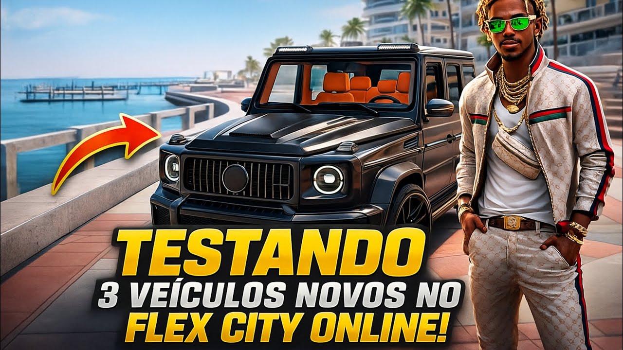 🔥 COMPREI E TESTEI 3 CARROS NOVOS! - Flex City #1