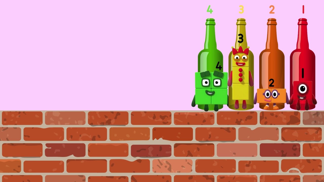 numberblocks bottle fall