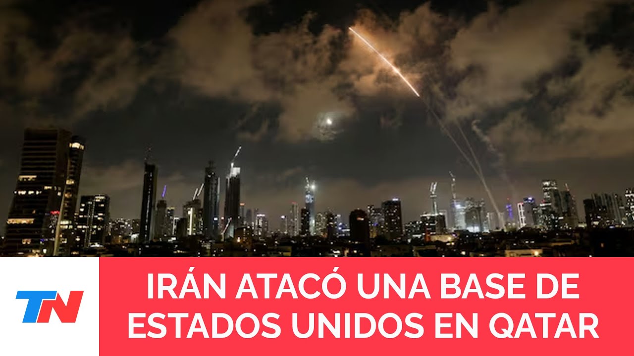 Irán bombardeó con misiles una base militar de Estados Unidos en Qatar