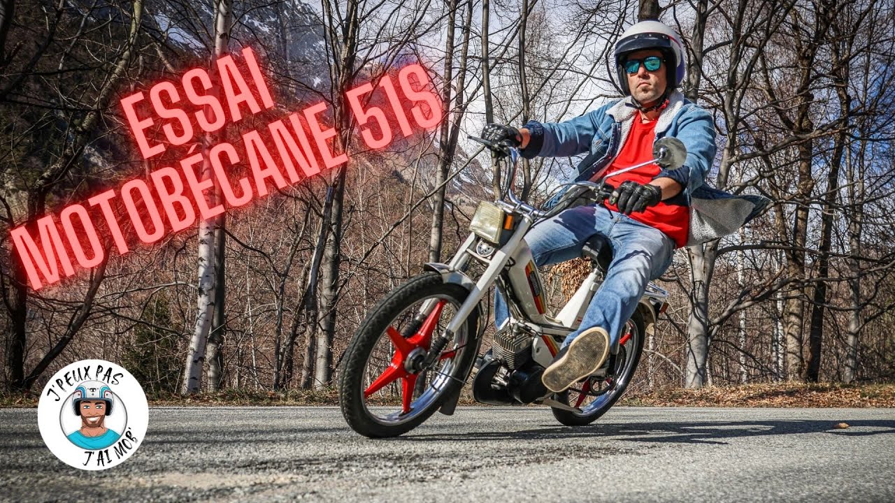 Essai 😱 de la Motobécane 51S de 1986 🤟