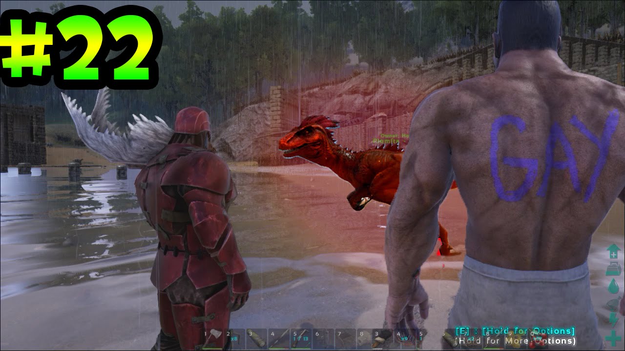 ARK survival evolved - La Mega Fortaleza, Cazando Alphas y Saqueando Vecinos