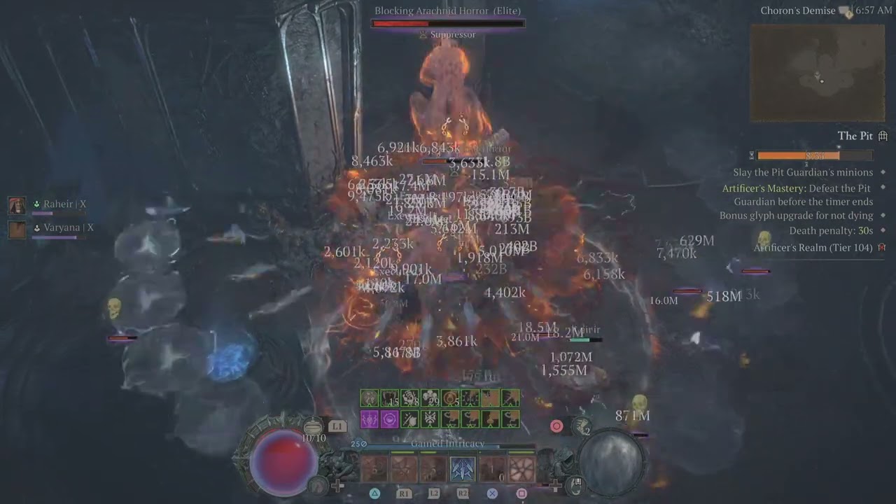 D4 Season 8 Mystic Mantle Pit 104