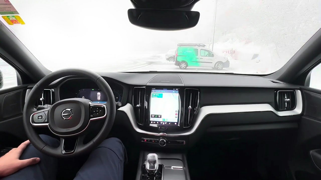 Pov Drive Volvo XC60 Winter Drive Test