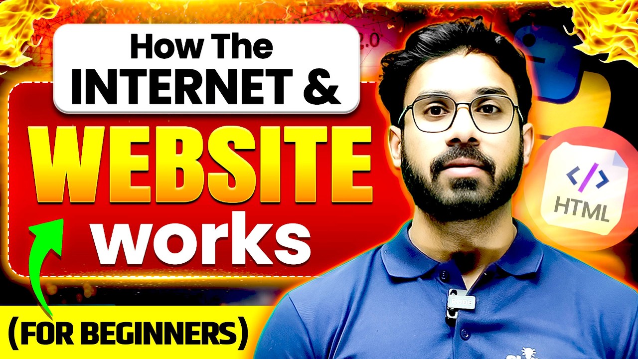 How Websites Actually Work – The Complete Beginner’s Guide to the Internet