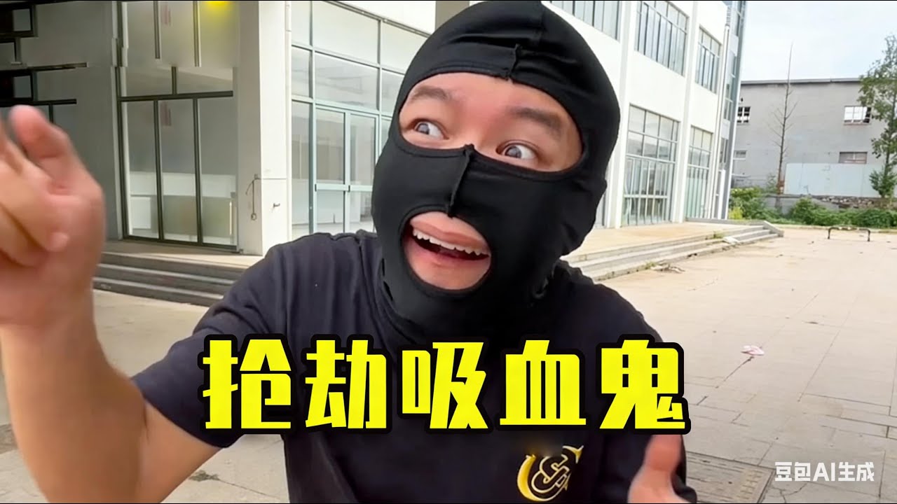 这个抢劫犯真大胆，竟然去抢劫吸血鬼，这些有好戏看了 #搞笑 #有趣 #好笑 #funny #搞笑 #沙雕