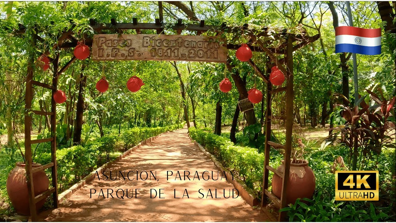 🇵🇾 Asuncion, Paraguay 4K Walk Through Park de La Salud