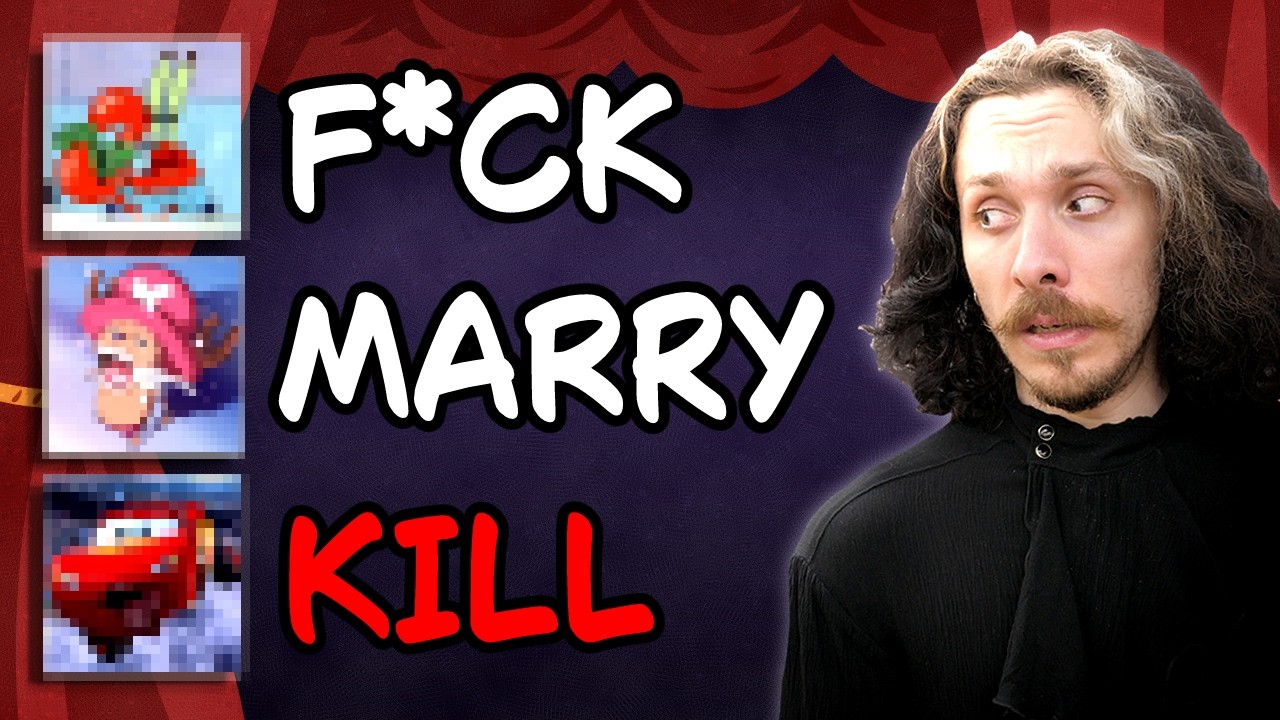 Blindly Ranking Characters We'd F**k, Marry, or Kill
