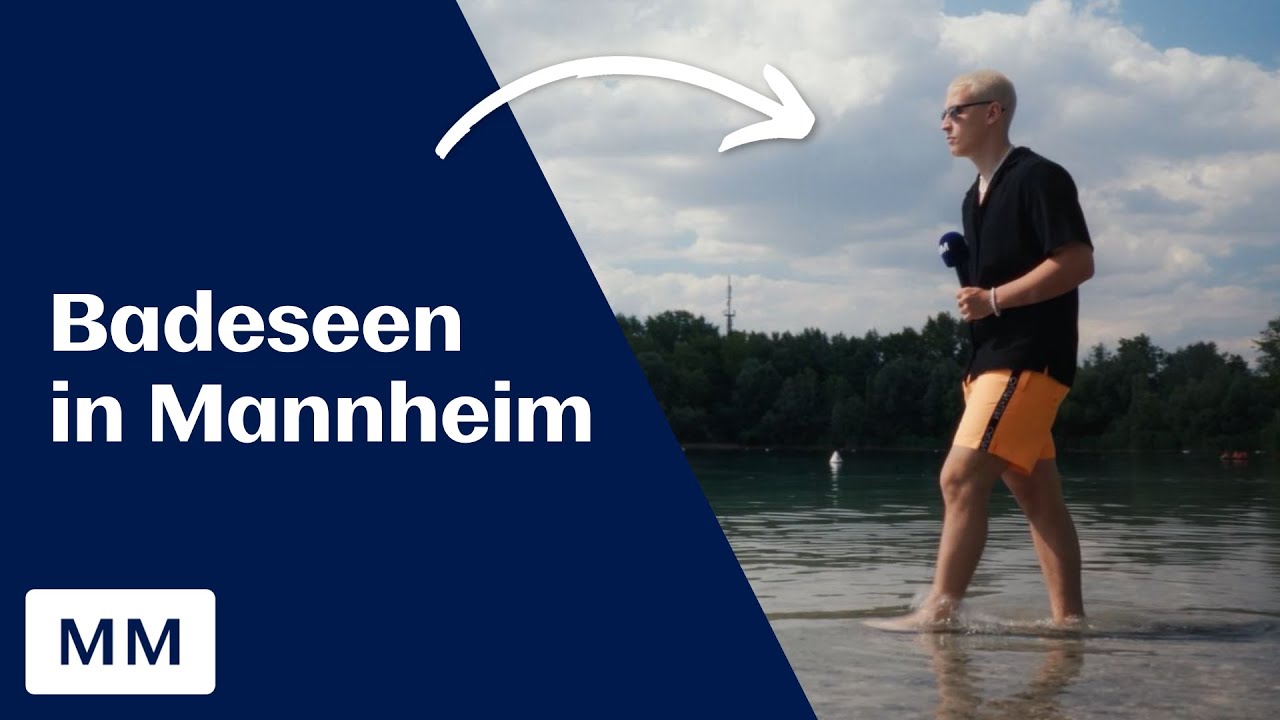 Wir stellen euch zwei Badeseen in Mannheim vor
