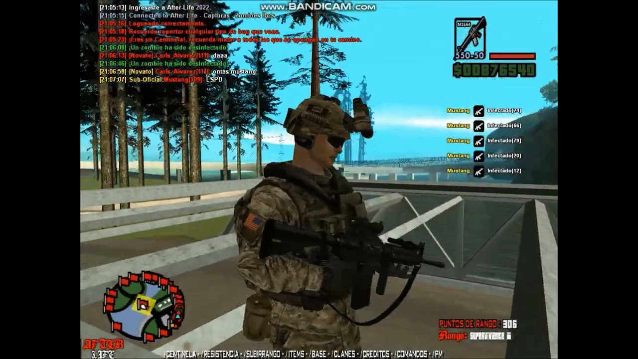 EL MEJOR SERVIDOR DE ZOMBIE DE GTA SAMP 0.3.7