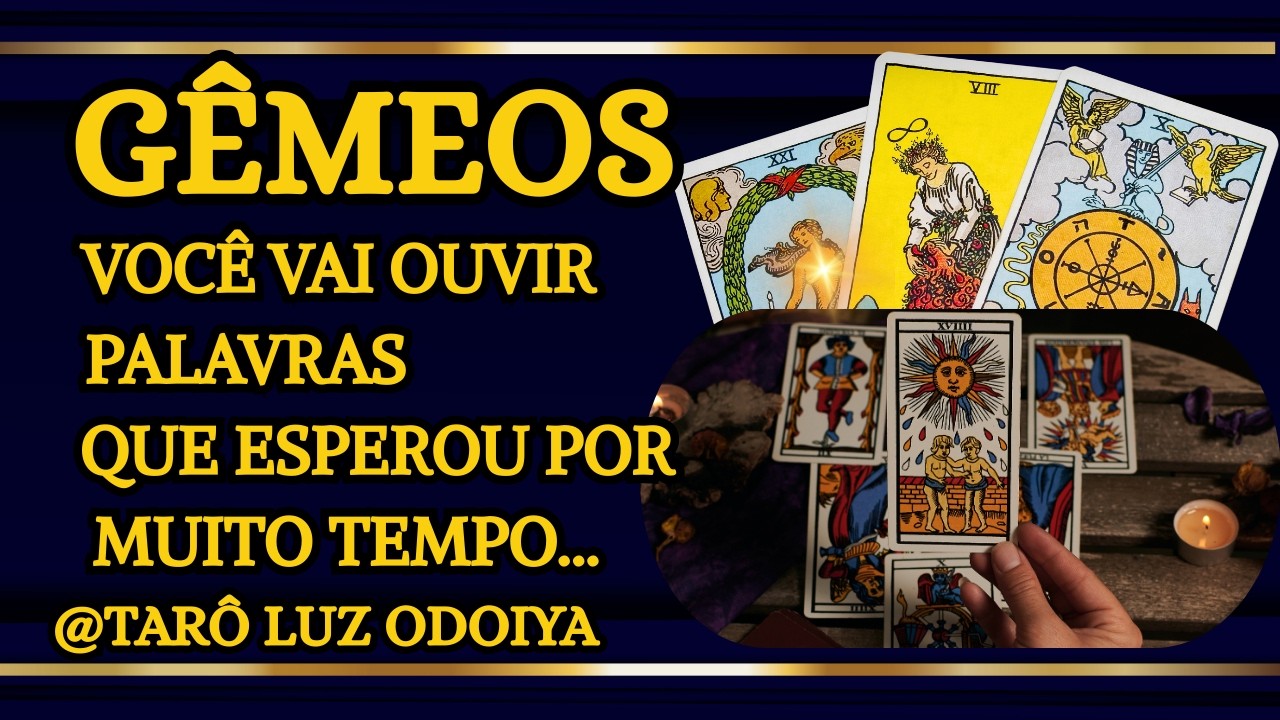 GÊMEOS♊ ALGUÉM MANIFESTA O ARREPENDIMENTO DIANTE DE VOCÊ…