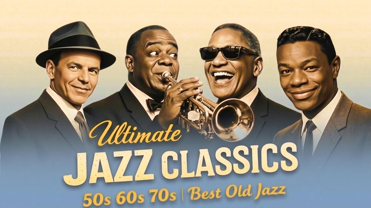 Ultimate Jazz Classics 50s - 70s | Frank Sinatra, Louis Armstrong & Nat King Cole I Best Old Jazz