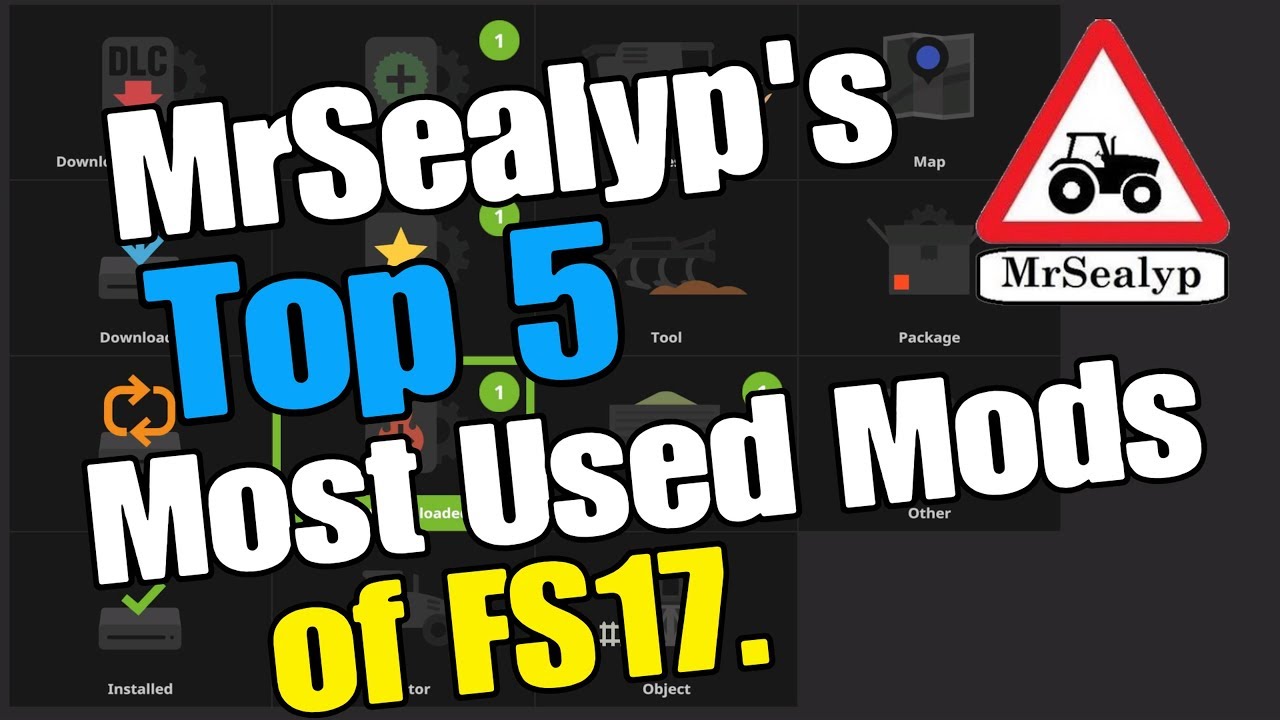MrSealyp's Top 5 Most Used Mods of FS17, Special Episode. Farming Simulator 17 PS4.