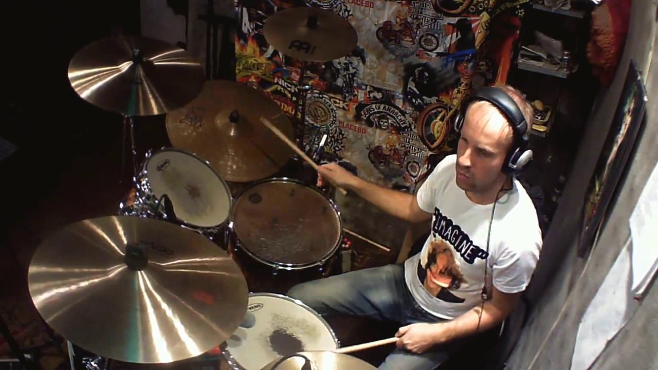 Deep Purple -  May Be I'm A Leo ( Drum cover By Vitaly)