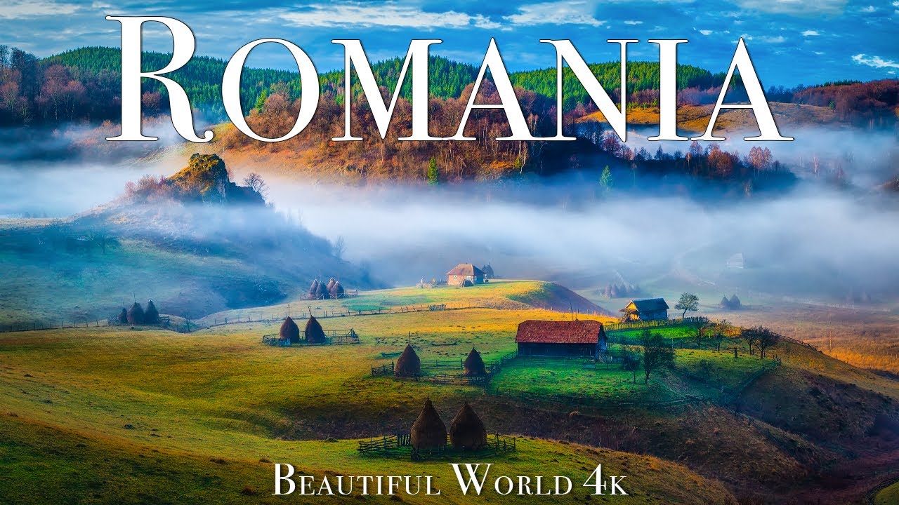 Румыния 4K Nature Relaxation Film - Meditation Relaxing Music - Удивительная природа