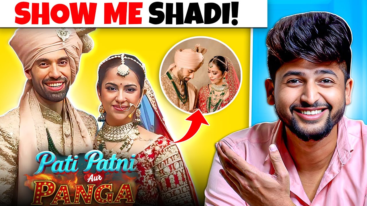 BALIKA VADHU KI SHOW ME SHADI KARWA DI !! PATI PATNI AND PANGA