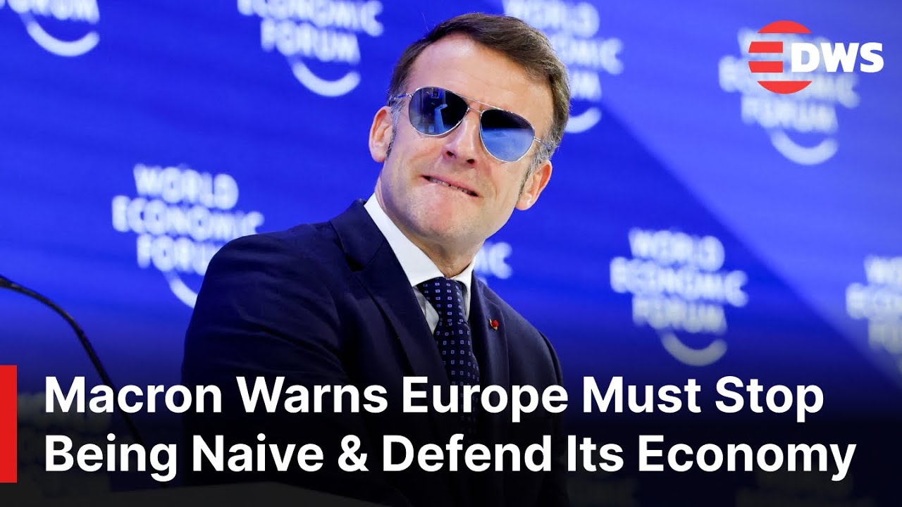‘Europe Cannot Afford Naivety’: Macron Issues Strong Warning on Economic Sovereignty at WEF | AC1E