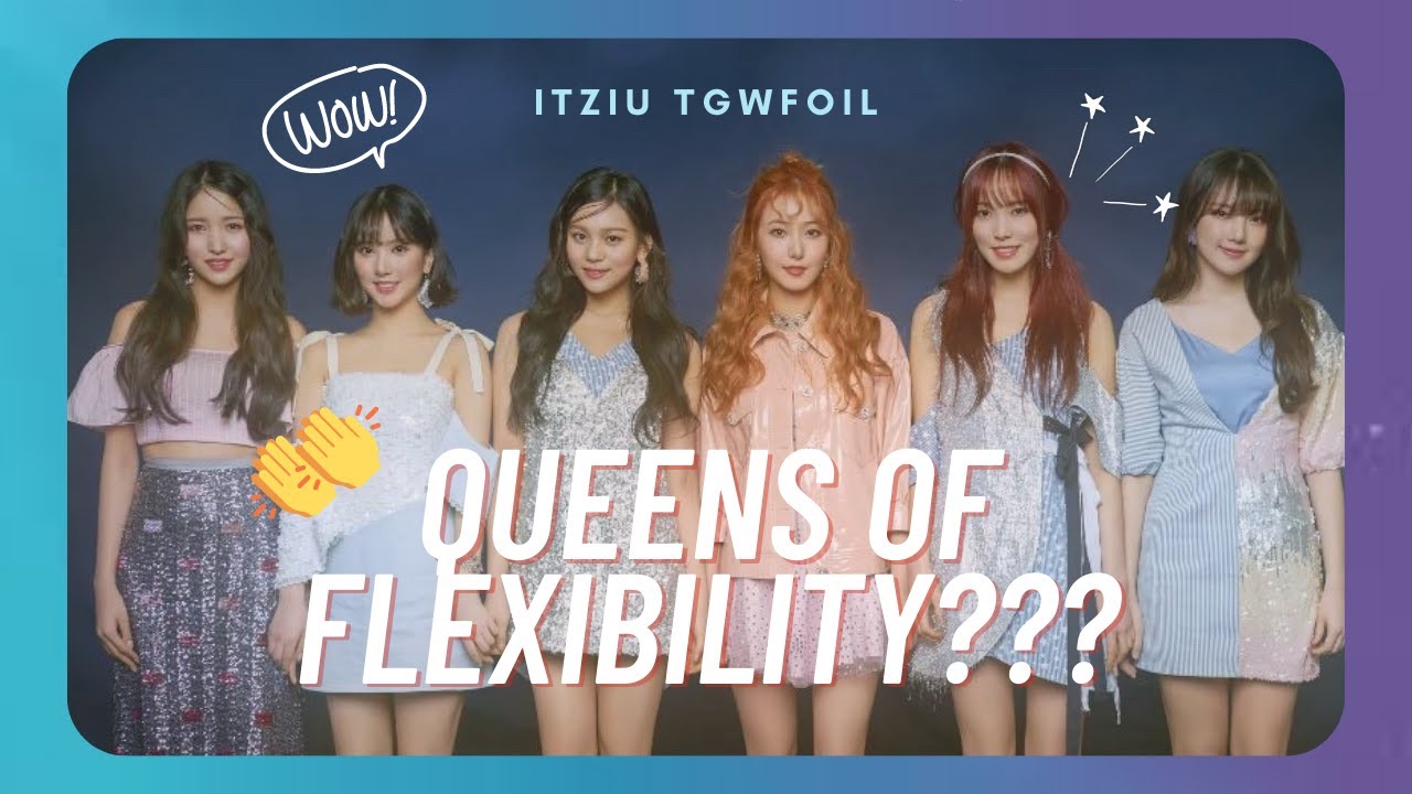 gfriend: queens of flexibility?