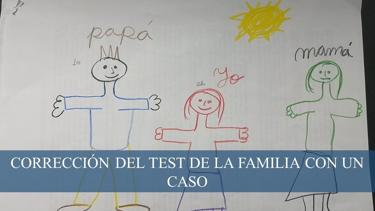 ¿COMO CORREGIR UN TEST DE LA FAMILIA?