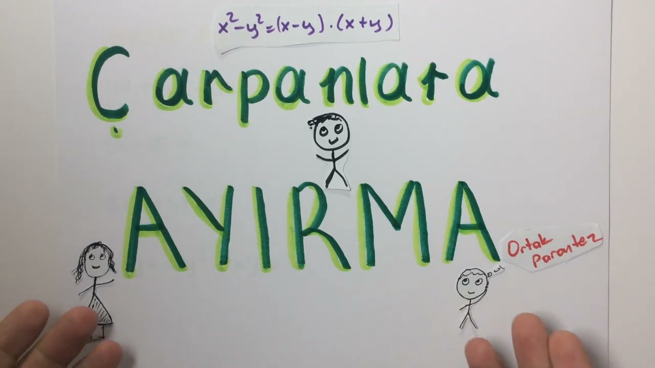 1-) ÇARPANLARA AYIRMA SÜPER ANLATIM