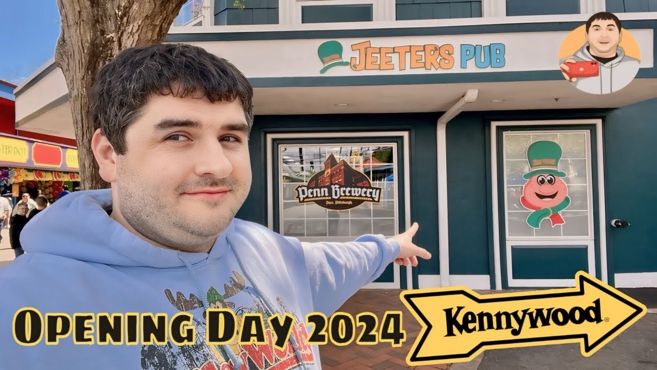Tom Was Here: Kennywood Park Opening Day 2024 - West Mifflin, PA - April 2024