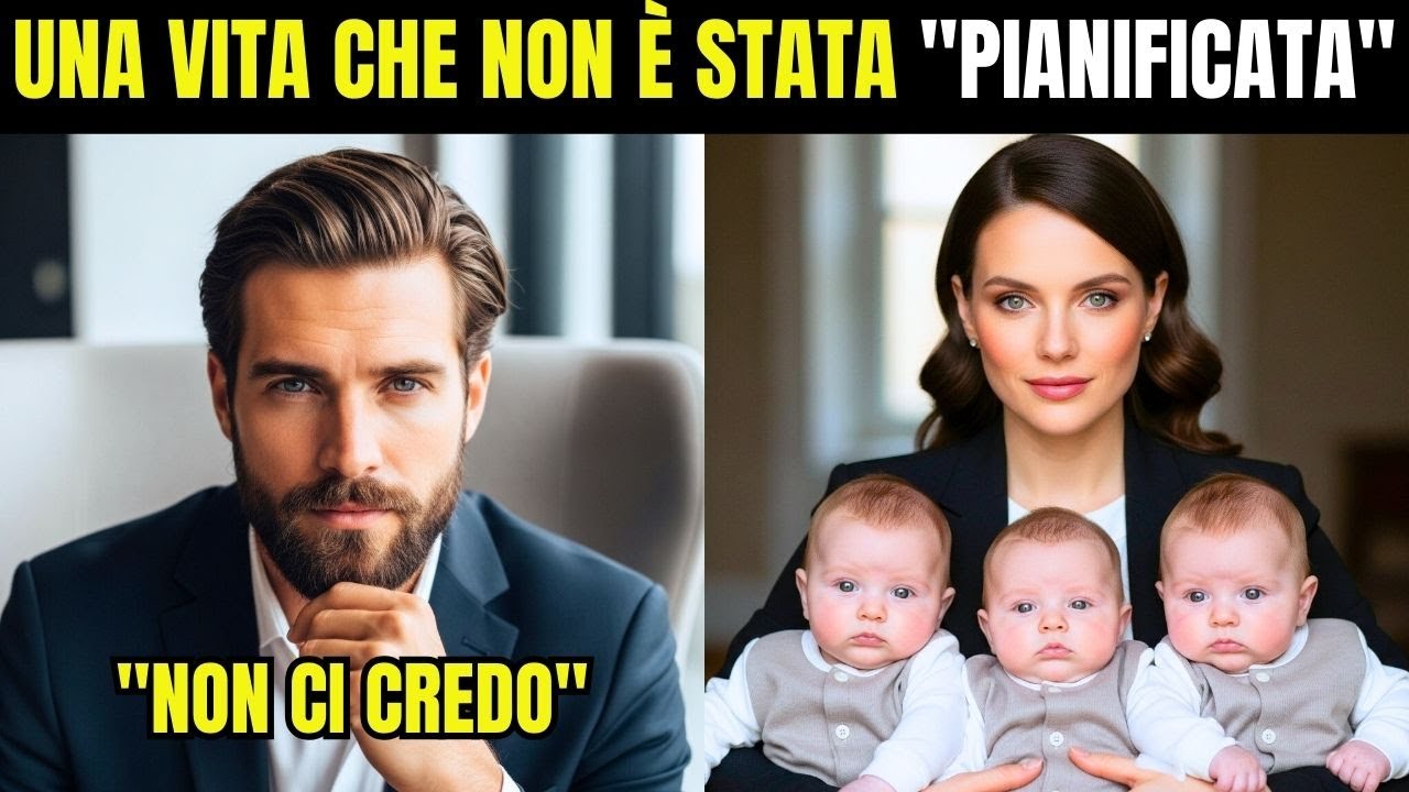IL MILIONARIO CHE NON VOLEVA UNA FAMIGLIA SI CONGELA: LA SUA EX MOGLIE È ARRIVATA CON TRIGEMINI