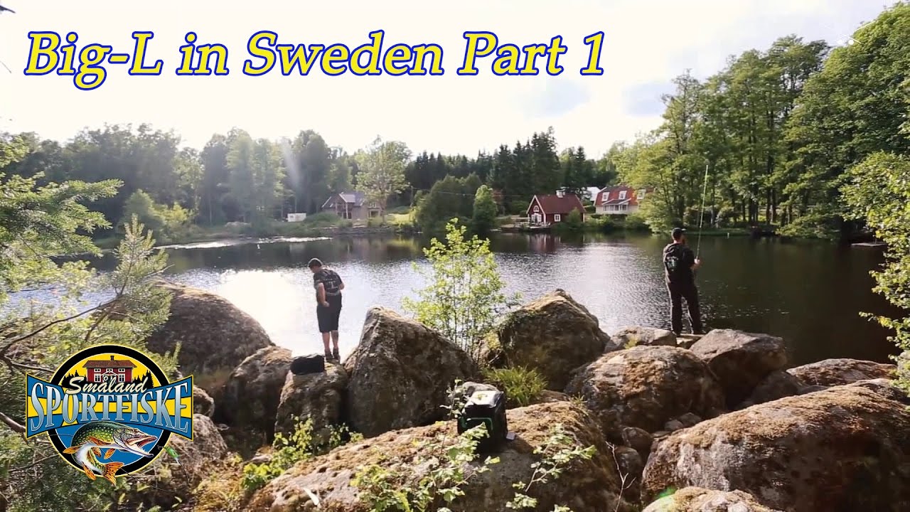 Big L bei Småland Sportfiske in Schweden Teil 1