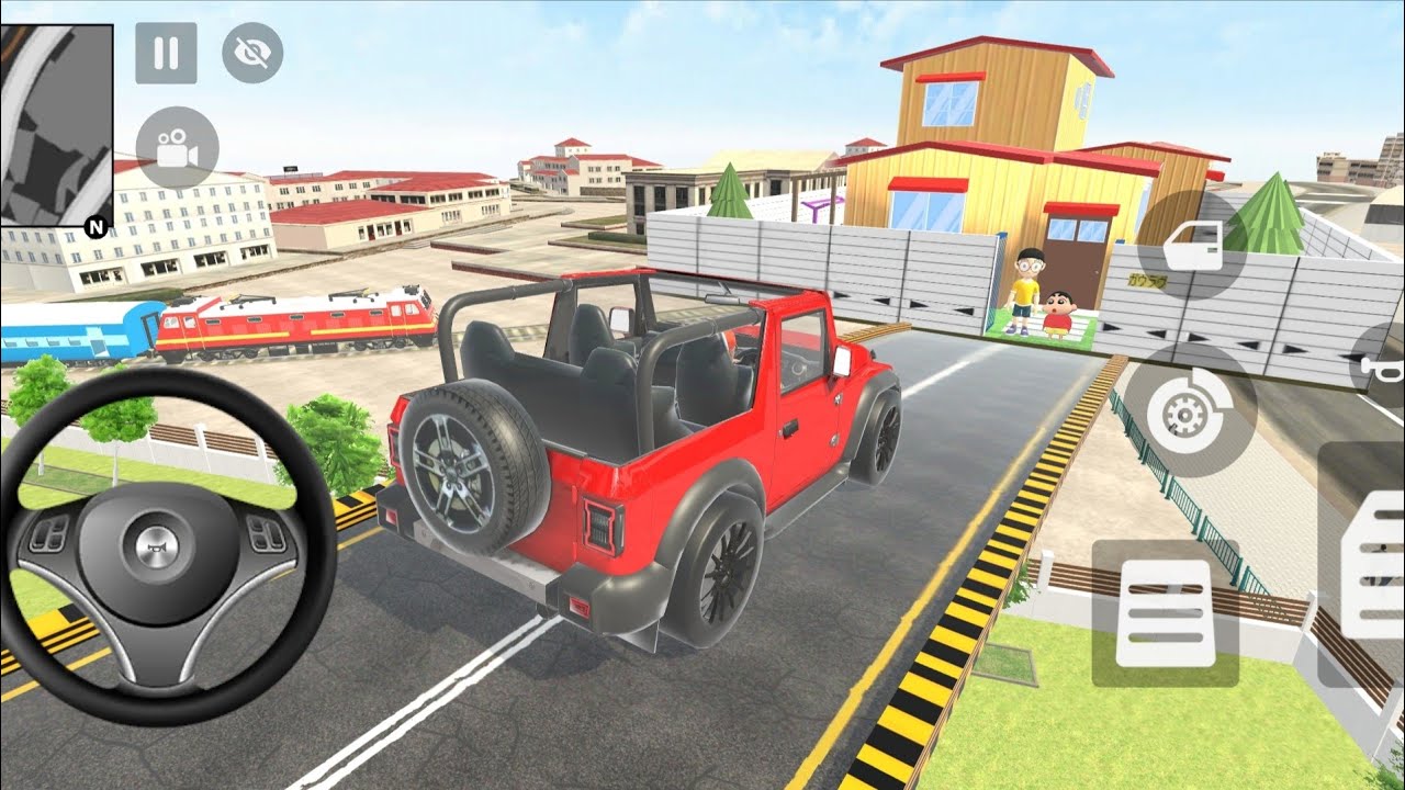 Franklin went to Nobita's house 🏠 Indian theft auto simulator 🥳