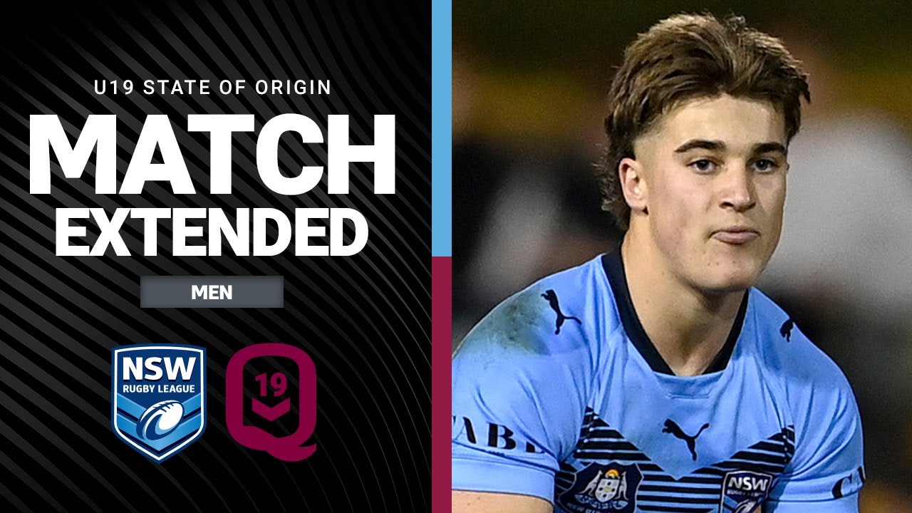 NRL Highlights | State of Origin 2024 | NSW Blues U19 v QLD Maroons U19 | Extended Highlights | NRL