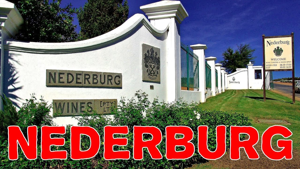 Nederburg Wine Estate in Paarl, Western Cape, South Africa