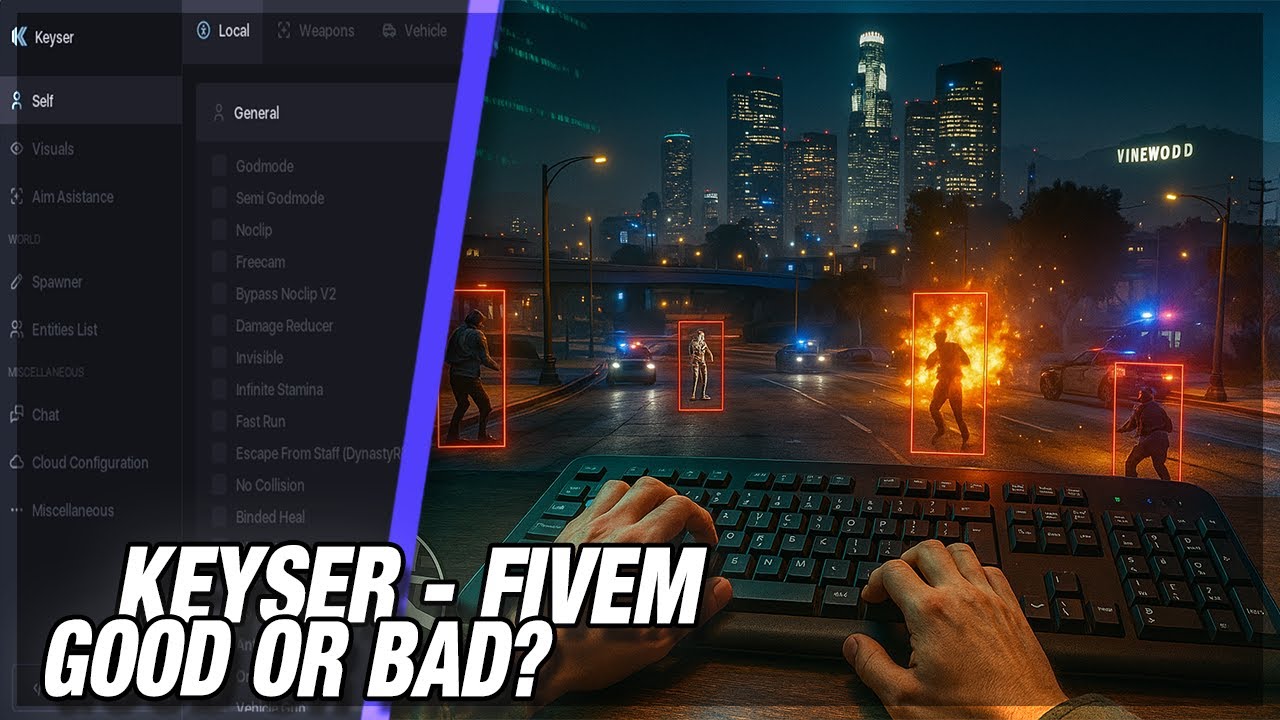 KEYSER - FIVEM MOD &mdash; хороший или плохой? | Обзор