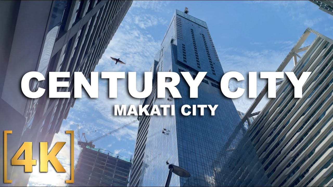 Century City | Walking Tour | 4K | Makati City, Philippines