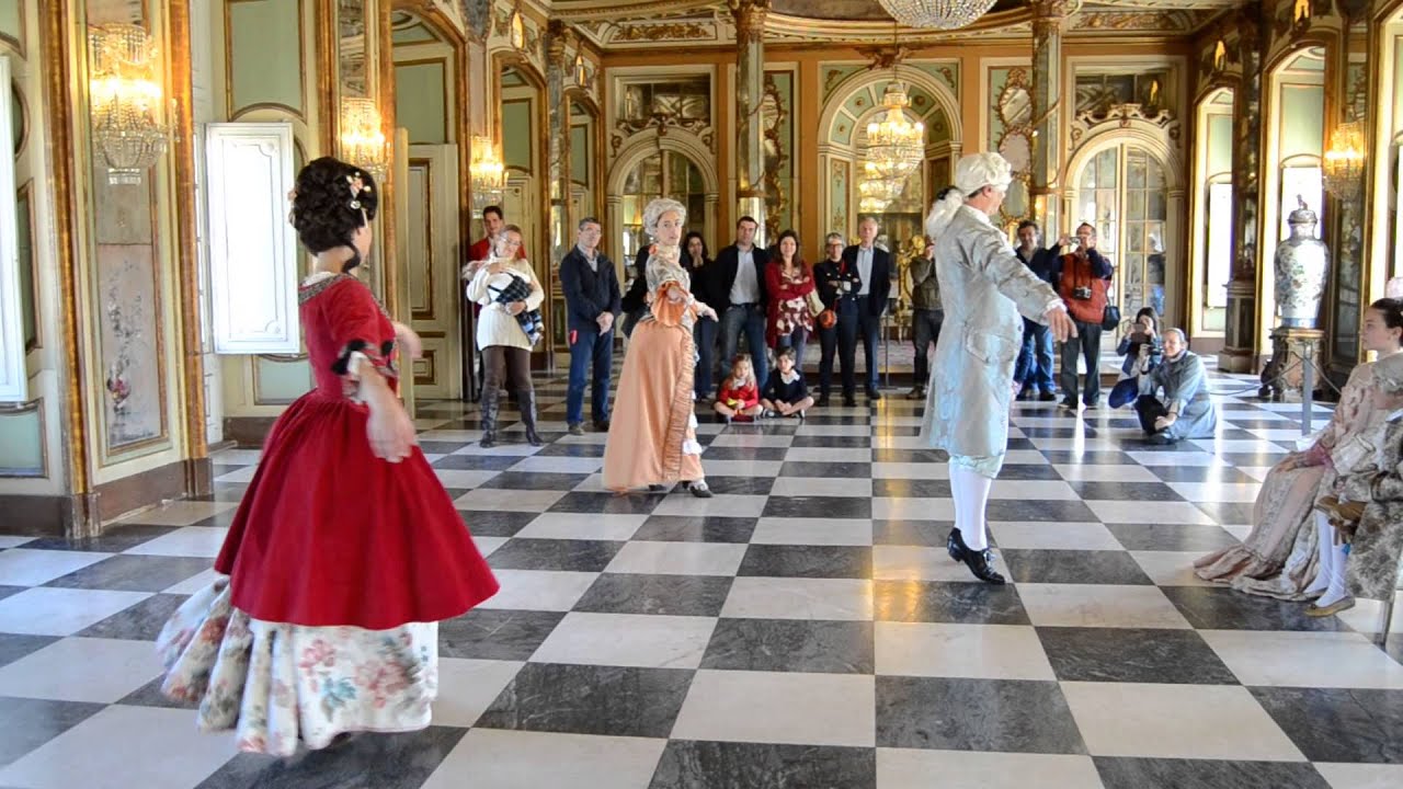 Dança no Palácio Nacional de Queluz - Portugal