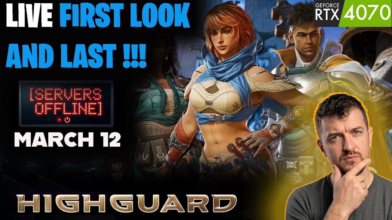 🇷🇴🎮🔴LIVE HIGHGUARD 2026 Serverele se ichid pe 12 martie A trait 45 de zile  First Look RTX4070 2k/60