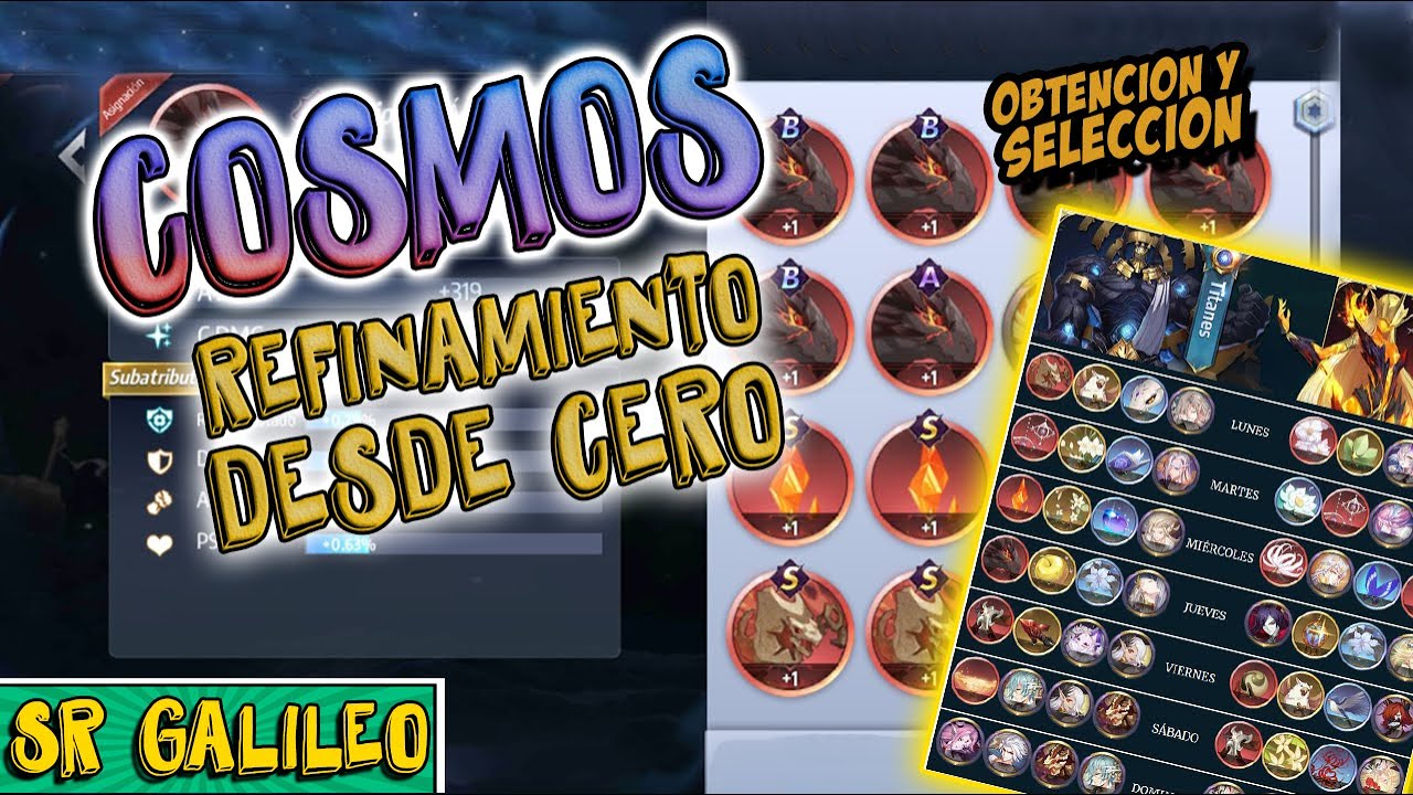 Conseguir, ELEGIR y REFINAR COSMOS 💥 ► GUIA desde CERO [Saint Seiya Awakening] KOTZ
