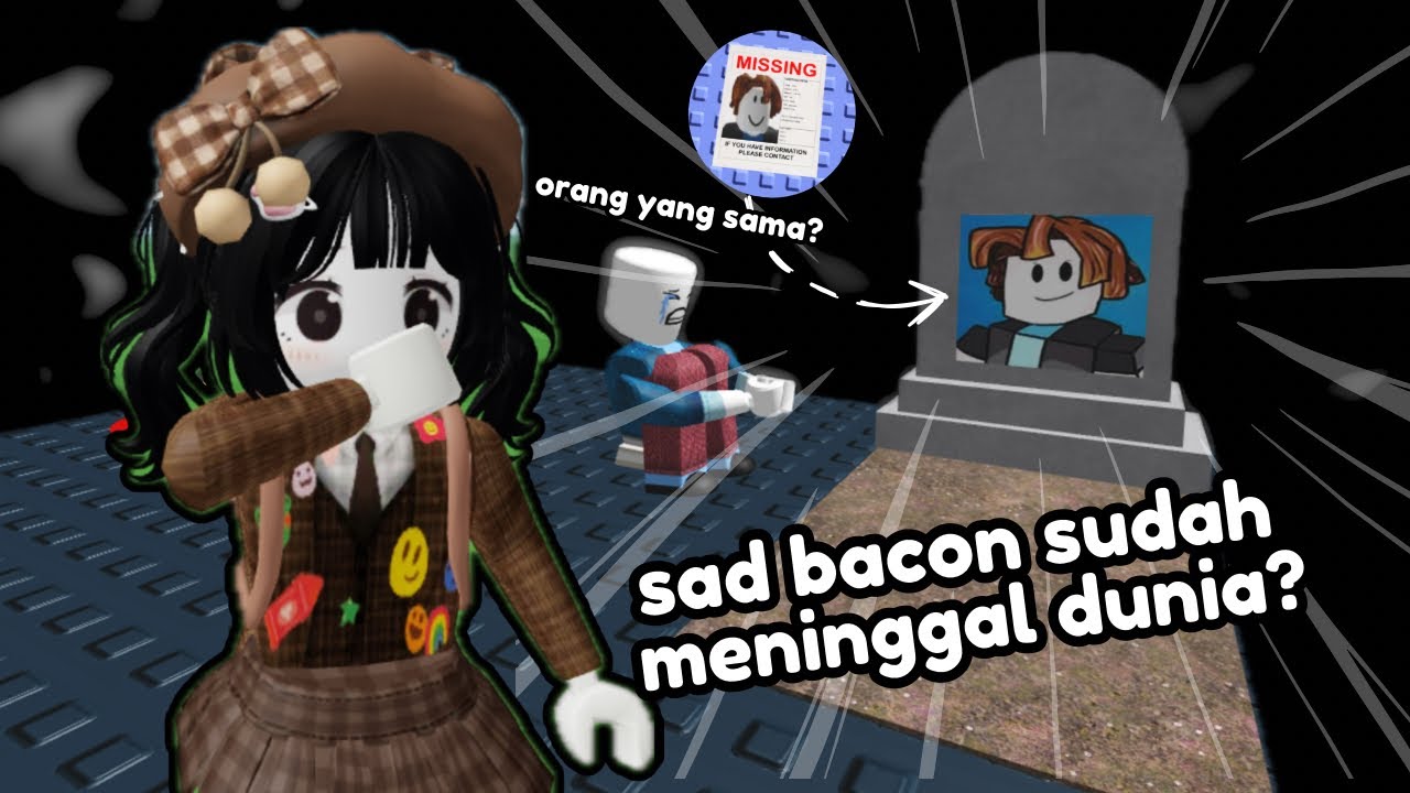 SAD BACON YANG SELAMA INI DICARI TERNYATA SUDAH.. - TAKUT LASER TOWER #robloxindonesia