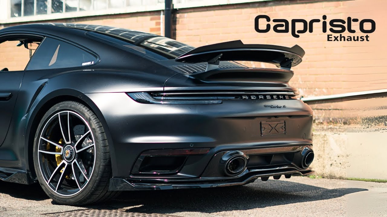 The Porsche 992 Turbo S with a Capristo exhaust is a beast!