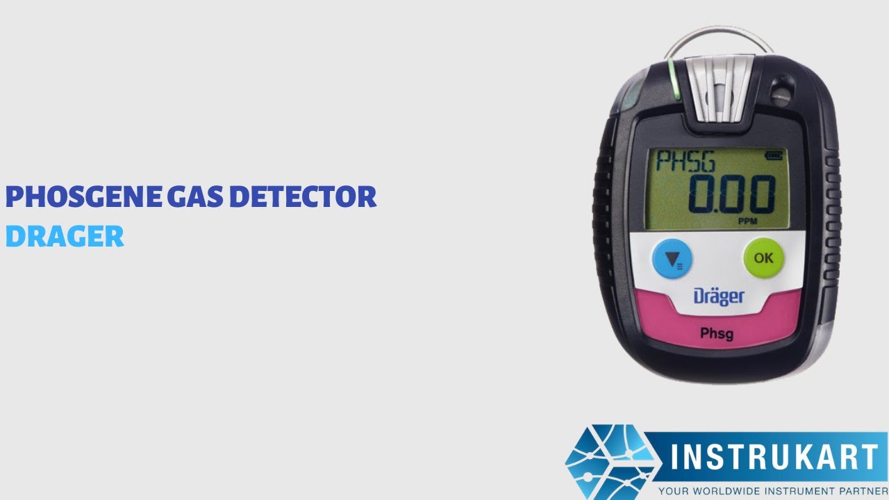 Dräger Pac® 8000 Phosgene Gas Detector | Instrukart