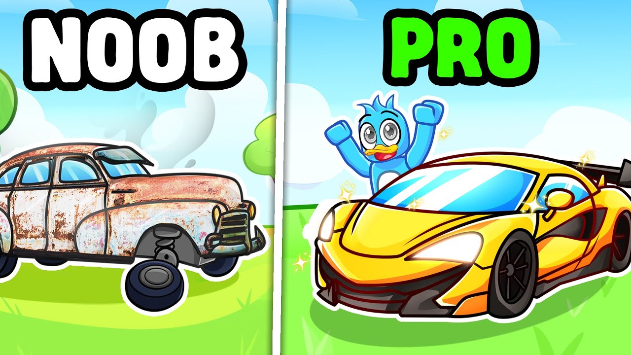 Я прошёл путь от нуба до профи в Roblox SUPERCAR Driving Empire