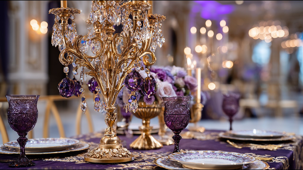 22 Imperial Christmas 2025 Ideas: Gold & Purple Masterclass for Luxurious Elegant Decor