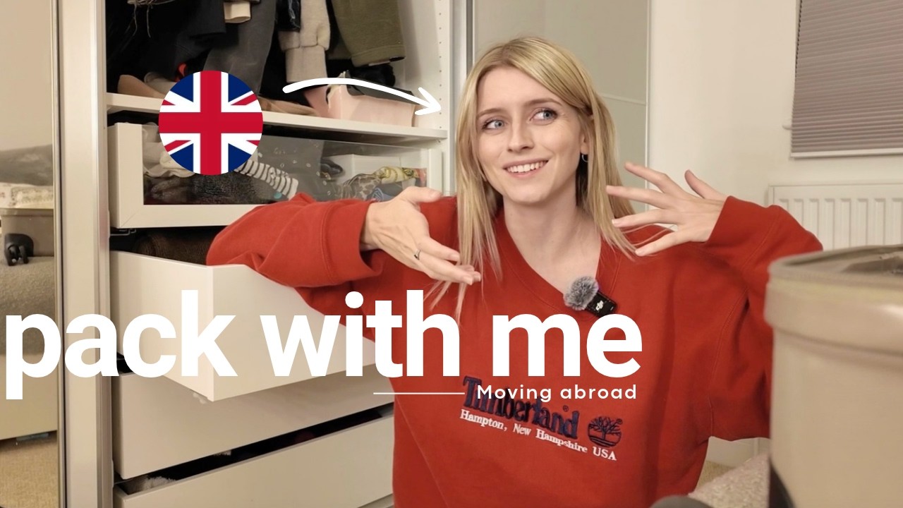 pack with me to move abroad   🇨🇦