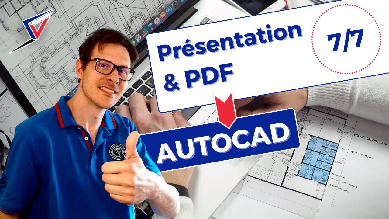 Plan de coffrage complet (partie 7/7) - Création présentation et PDF sur AutoCAD
