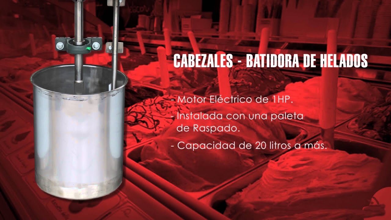 CORINPER   /   EQUIPOS PARA FABRICAR HELADOS Y CHUPETES