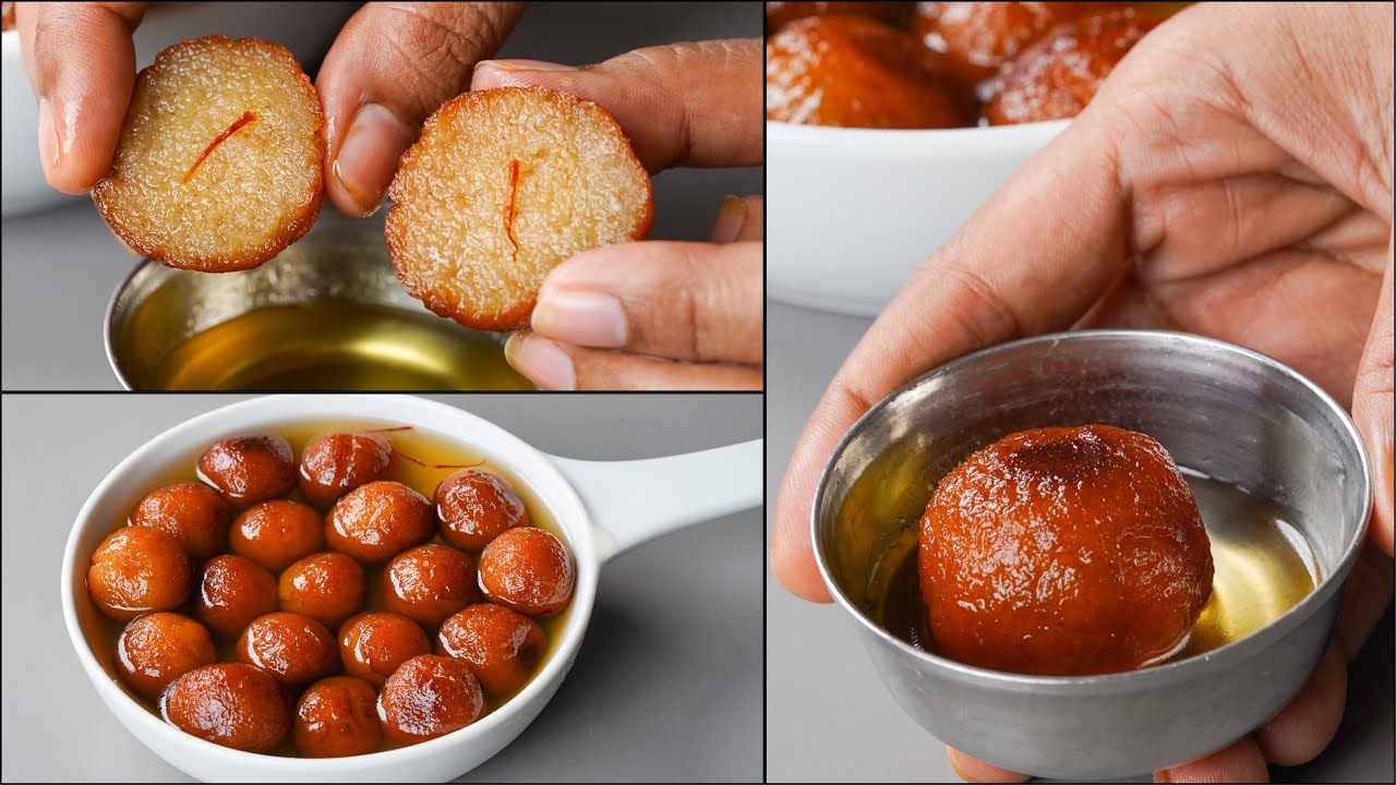 Gulab Jamun Sweets | Wheat Flour Gulab Jamun Recipe | Delicious Sweet Recipe | Atta Gulab Jamun